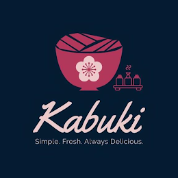 KABUKI SIMPLE. FRESH. ALWAYS DELICIOUS. logo