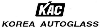 KAC KOREA AUTOGLASS logo