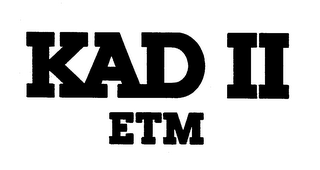 KAD II ETM logo