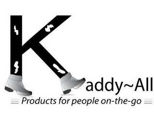 KADDY~ALL PRODUCTS FOR PEOPLE ON-THE-GO logo