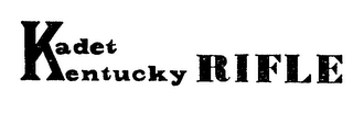 KADET KENTUCKY RIFLE logo