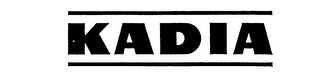 KADIA logo
