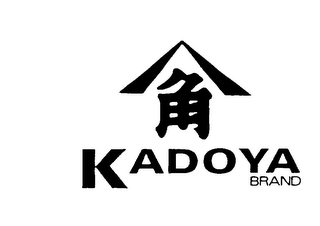 KADOYA BRAND logo