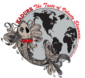 KADURS THE TASTE OF VELVETY ELEGANCE... AROUND THE GLOBE logo