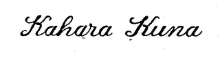 KAHARA KUNA logo