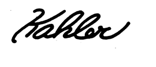 KAHLER logo
