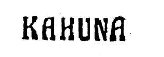 KAHUNA logo