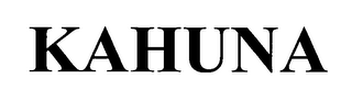 KAHUNA logo