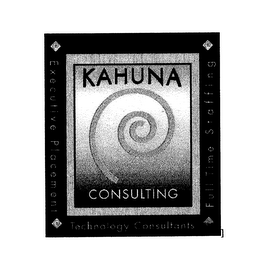 KAHUNA CONSULTING logo