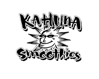 KAHUNA SMOOTHIES logo