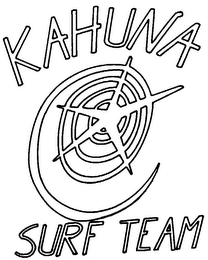 KAHUNA SURF TEAM logo