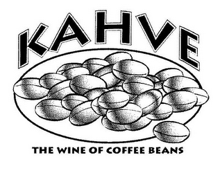 KAHVE THE WINE OF COFFEE BEANS logo