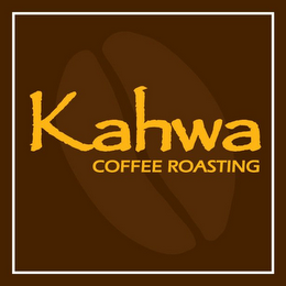 KAHWA COFFEE ROASTING logo