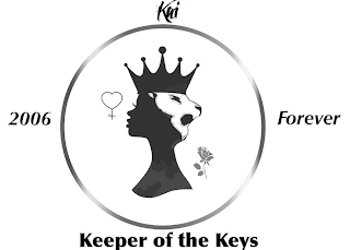 KAI 2006 FOREVER KEEPER OF THE KEYS logo