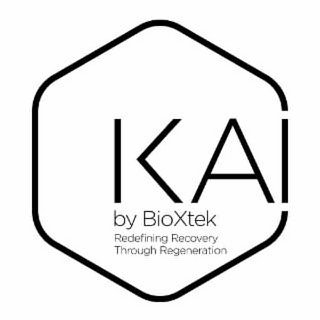 KAI BY BIOXTEK REDEFINING RECOVERY THROUGH REGENERATION logo