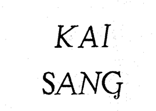 KAI SANG logo
