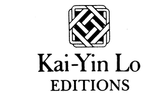 KAI-YIN LO EDITIONS logo