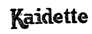 KAIDETTE logo