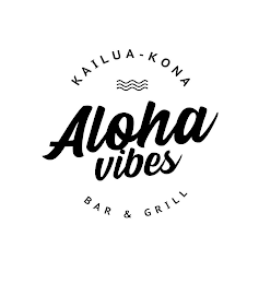 KAILUA-KONA ALOHA VIBES BAR & GRILL logo
