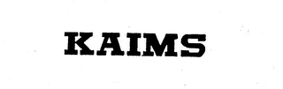 KAIMS logo