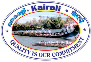 KAIRALI QUALITY IS OUR COMMITMENT logo
