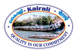 KAIRALI QUALITY IS OUR COMMITMENT logo