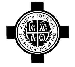 KAIROS JOURNAL FOR SUCH A TIME AS THIS logo