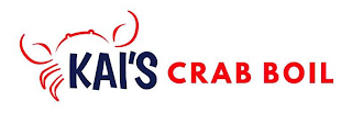 KAI'S CRAB BOIL logo