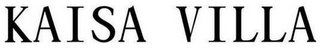 KAISA VILLA logo