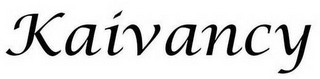 KAIVANCY logo