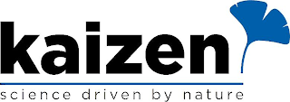KAIZEN SCIENCE DRIVEN BY NATURE logo