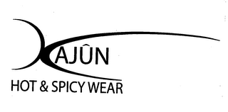 KAJUN HOT & SPICY WEAR logo