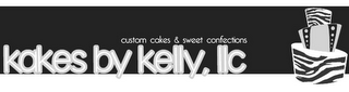 KAKES BY KELLY, LLC CUSTOM CAKES & SWEET CONFECTIONS logo