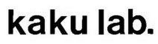 KAKU LAB. logo