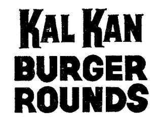 KAL KAN BURGER ROUNDS logo
