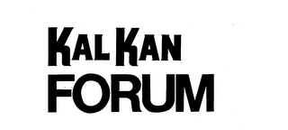 KAL KAN FORUM logo