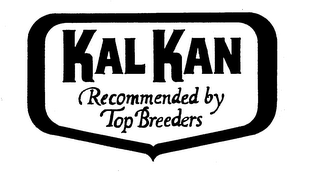 KAL KAN RECOMMENDED BY TOP BREEDERS logo
