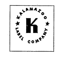 KALAMAZOO LABEL COMPANY K logo