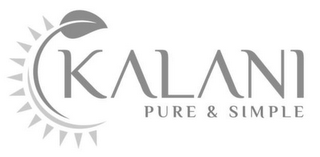 KALANI PURE & SIMPLE logo