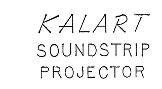 KALART SOUNDSTRIP PROJECTOR logo