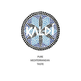 KALDI PURE MEDITERRANEAN TASTE logo