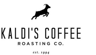 KALDI'S COFFEE ROASTING CO. EST. 1994 logo
