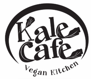 KALE CAFE VEGAN KITCHEN logo