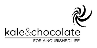 KALE & CHOCOLATE FOR A NOURISHED LIFE logo