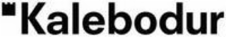 KALEBODUR logo