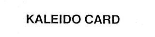 KALEIDO CARD logo