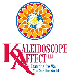 KALEIDOSCOPE AFFECT LLC CHANGING THE WAY YOU SEE THE WORLD logo