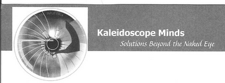 KALEIDOSCOPE MINDS SOLUTIONS BEYOND THE NAKED EYE logo