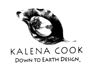 KALENA COOK DOWN TO EARTH DESIGN logo