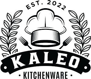 · KALEO · · KITCHENWARE · EST. 2022 logo